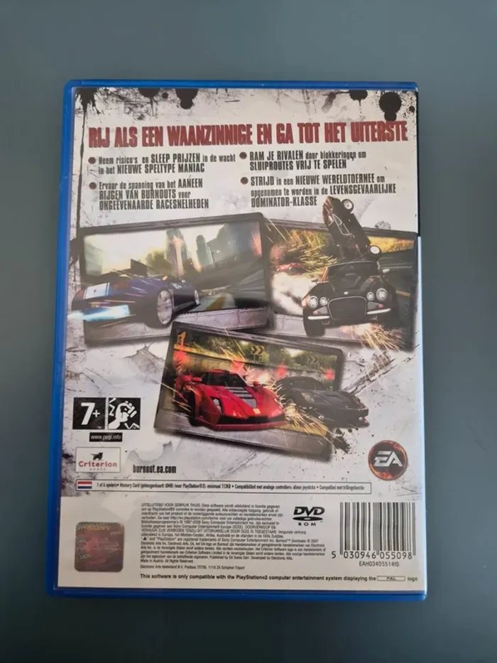 Burnout Dominator Playstation 2 - photo numéro 2