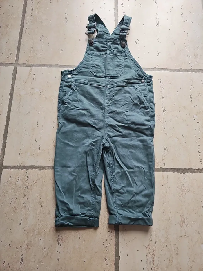 Salopette verte - Tape à l'œil - 24 mois/86 cm