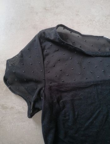 Haut de grossesse noir