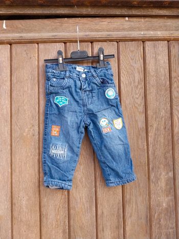 Pantalon bébé garçon 12 mois Smiley baby