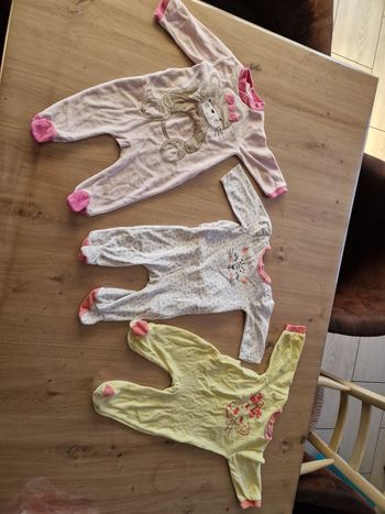 Lot de 3 pyjamas 6 mois