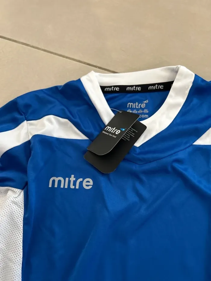 Maillot de football enfant mitre 10-12 ans neuf et étiqueté - photo numéro 3
