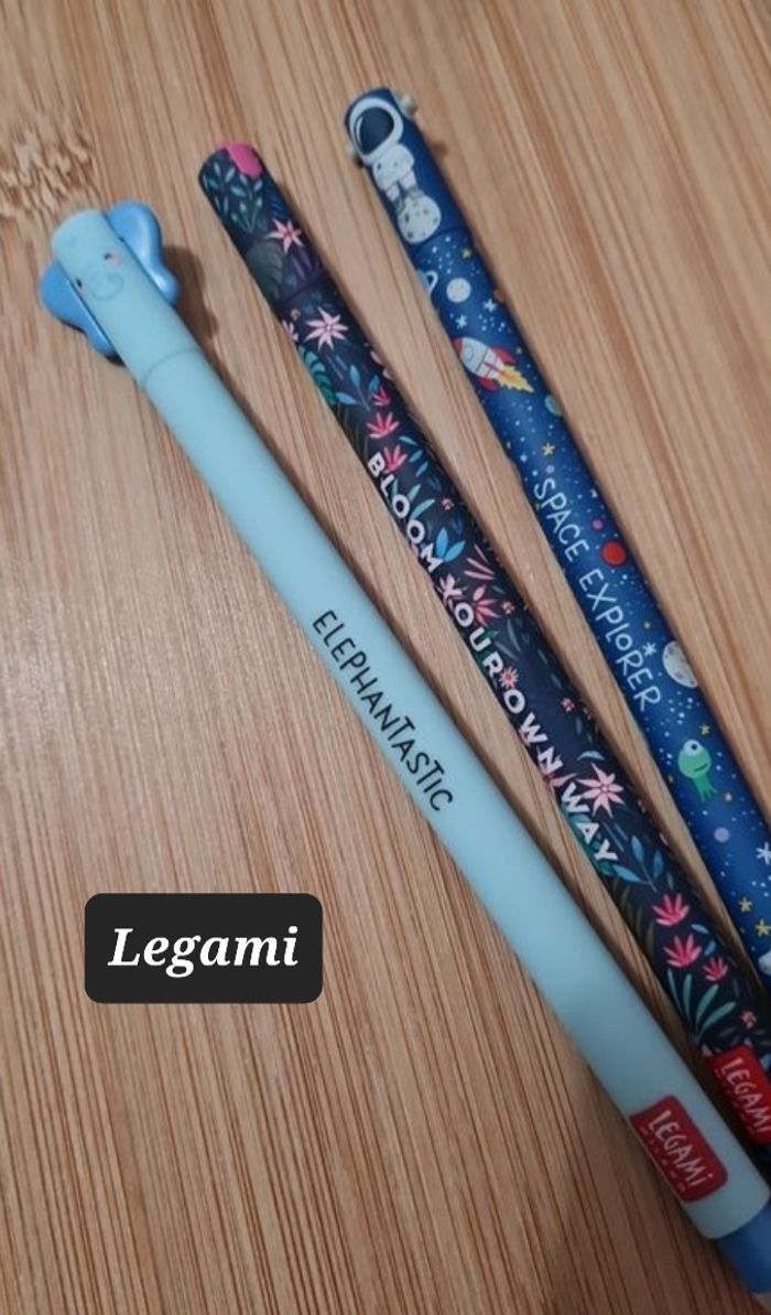 Stylos Legami Éléphant Astronaute Fleur - photo numéro 2