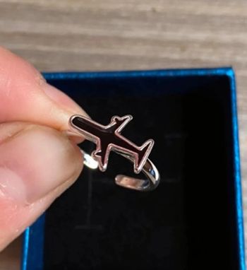 Bague en argent ajustable