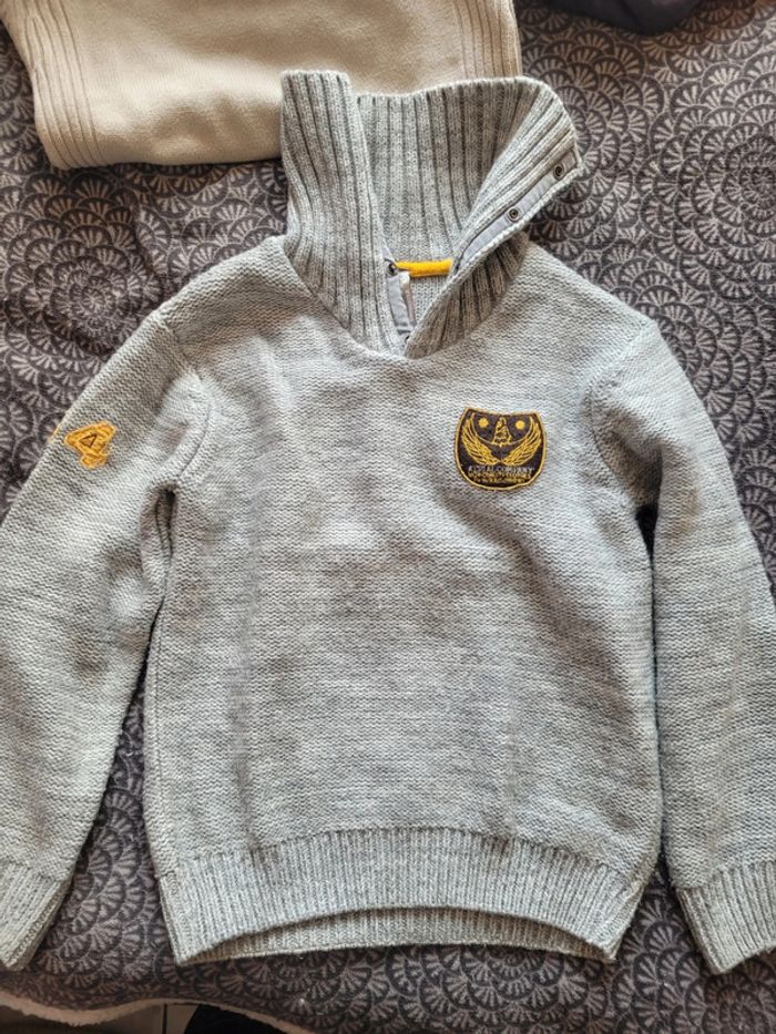 Lot 5 pulls garçon 8 ans - photo numéro 11