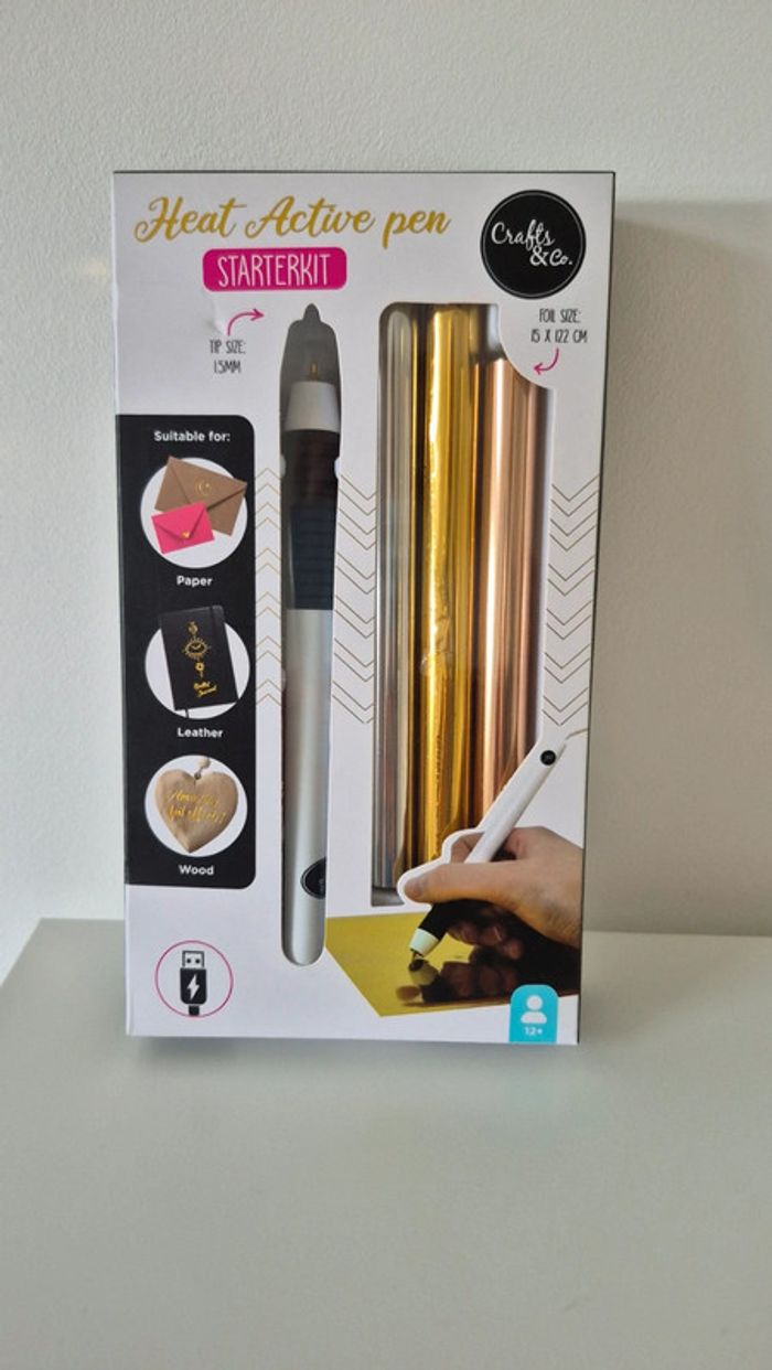 Heat active pen