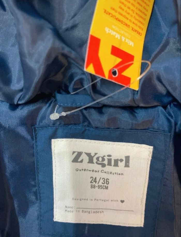 Doudoune bébé fille - neuf - Zippy - Taille 24 mois - photo numéro 3