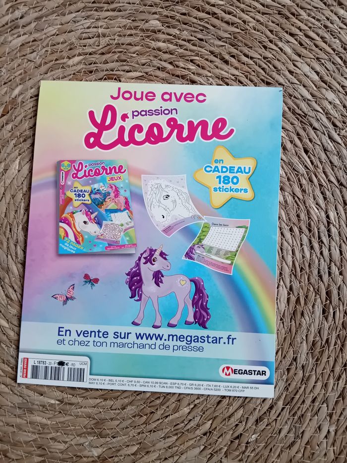 Bloc Coloriage Licornes - photo numéro 5