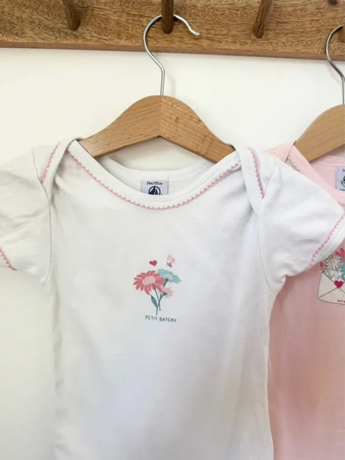 Lot 2 bodies petit bateau - photo numéro 2