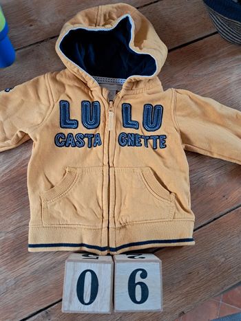 Veste à capuche 6 mois