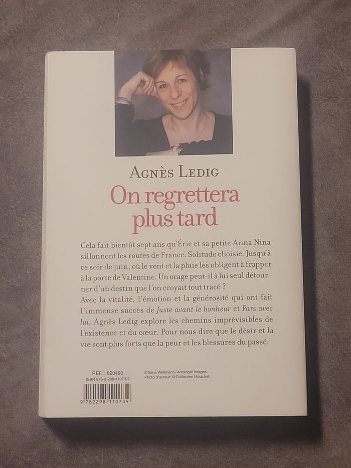 On regrettera plus tard Agnès Ledig - photo numéro 2