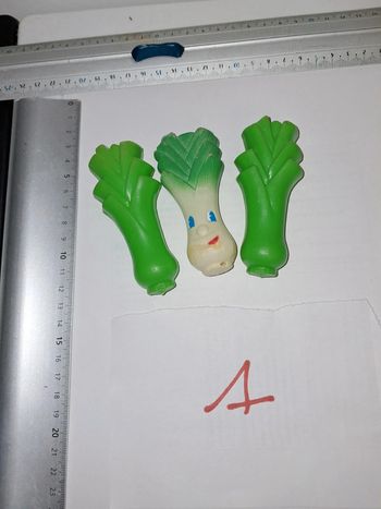 Lot 3 poireaux dînette cuisine primeur marchande épicier