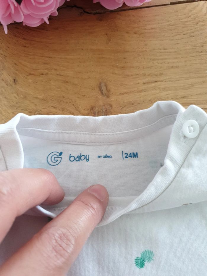 T-shirt manches courtes 24m - photo numéro 3