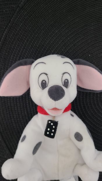 Peluche dalmatien Domino chien DISNEY JEMINI Les 102 Dalmatiens
