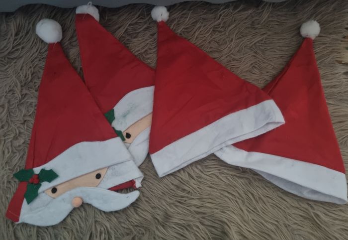 Lot 4 bonnets de Noël 🎄