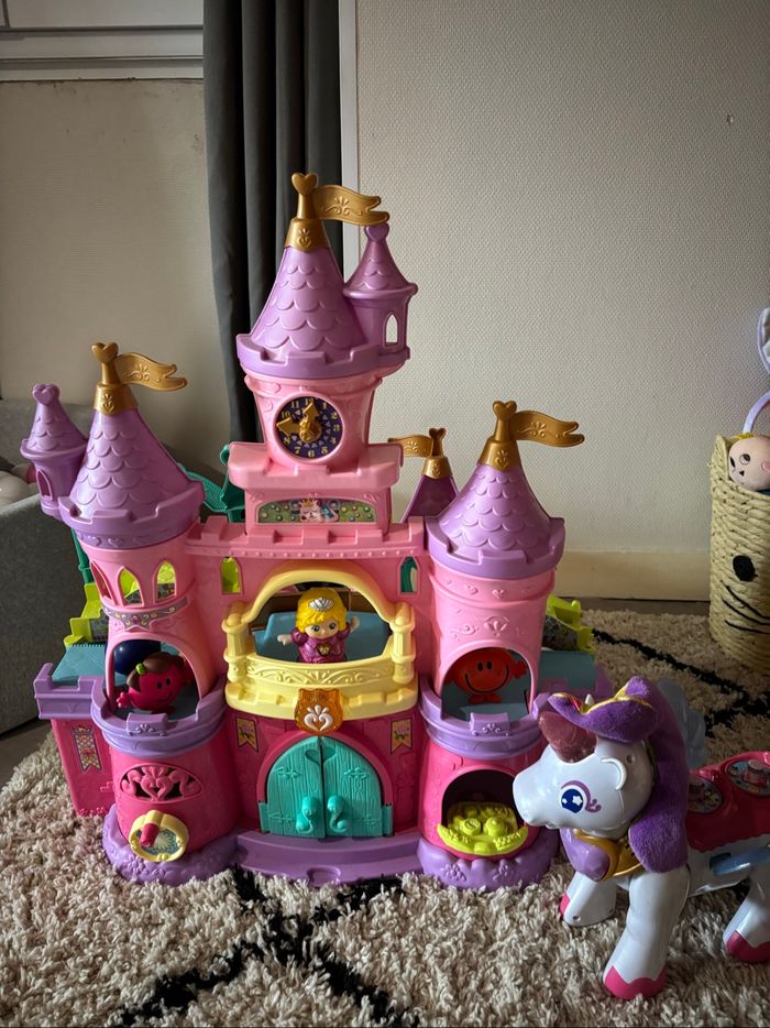 Château magique du royaume enchanté vtech + licorne - photo numéro 2