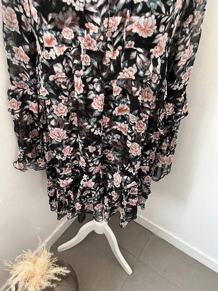 Robe à fleurs The Kooples S - photo numéro 3