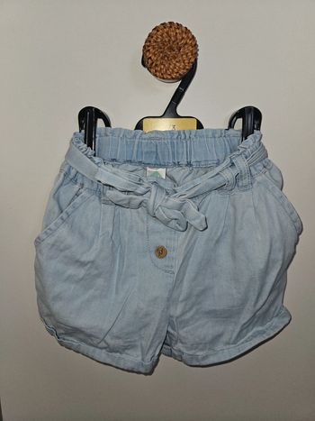 Short bleu clair bébé – Tex – 12 mois