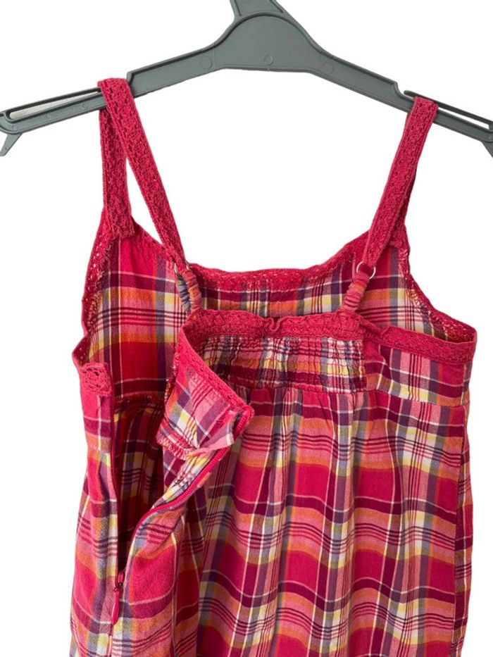 Top à bretelles rose et jaune à carreaux - L.O.G.G by H&M 122cm (7 ans) - photo numéro 5