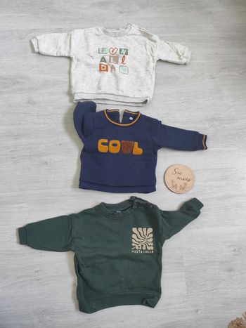 Lot sweat 6 mois