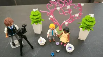 Playmobil Enfants des mariés avec photographe 9230