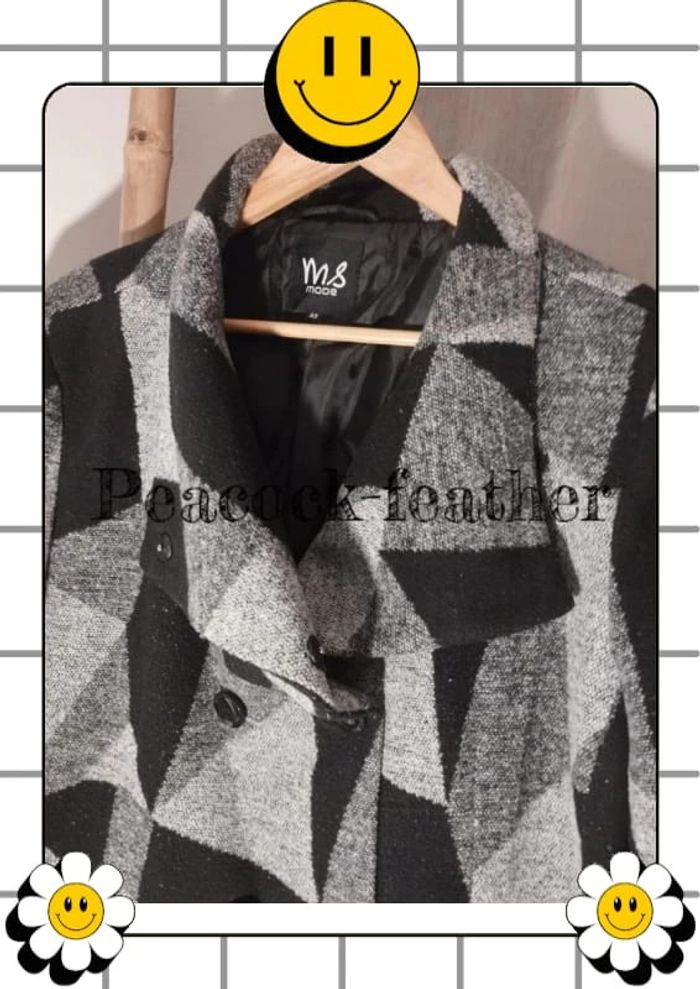 Manteau m&s mode 48 gris - photo numéro 17