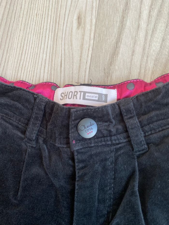 Short en velours 4 ans - photo numéro 4