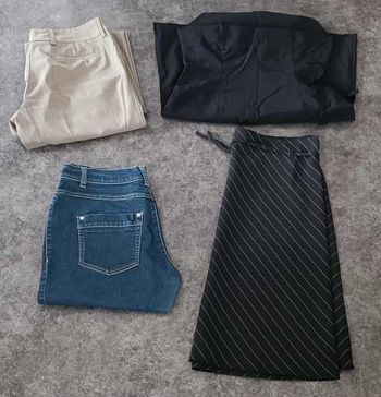 lot 4 vêtements femme taille 40
