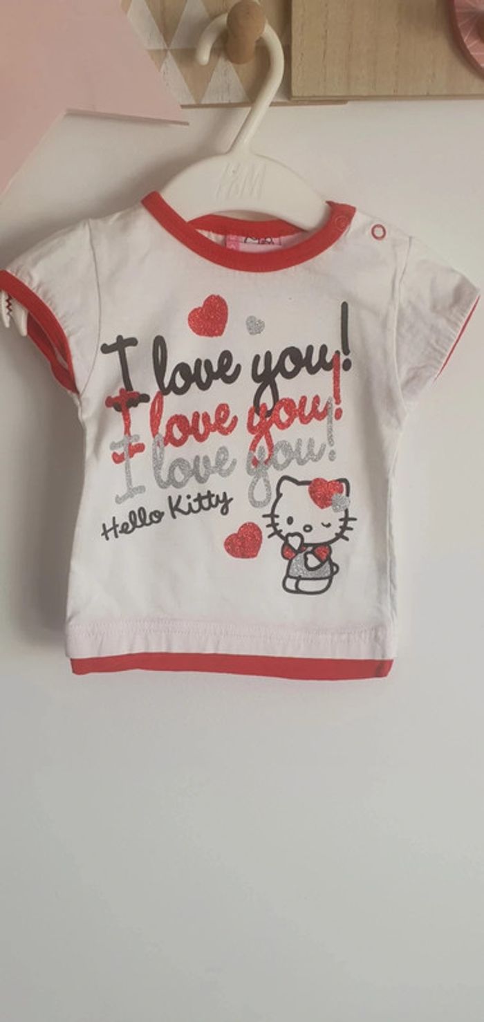 T-shirt Hello kitty 6m - photo numéro 2