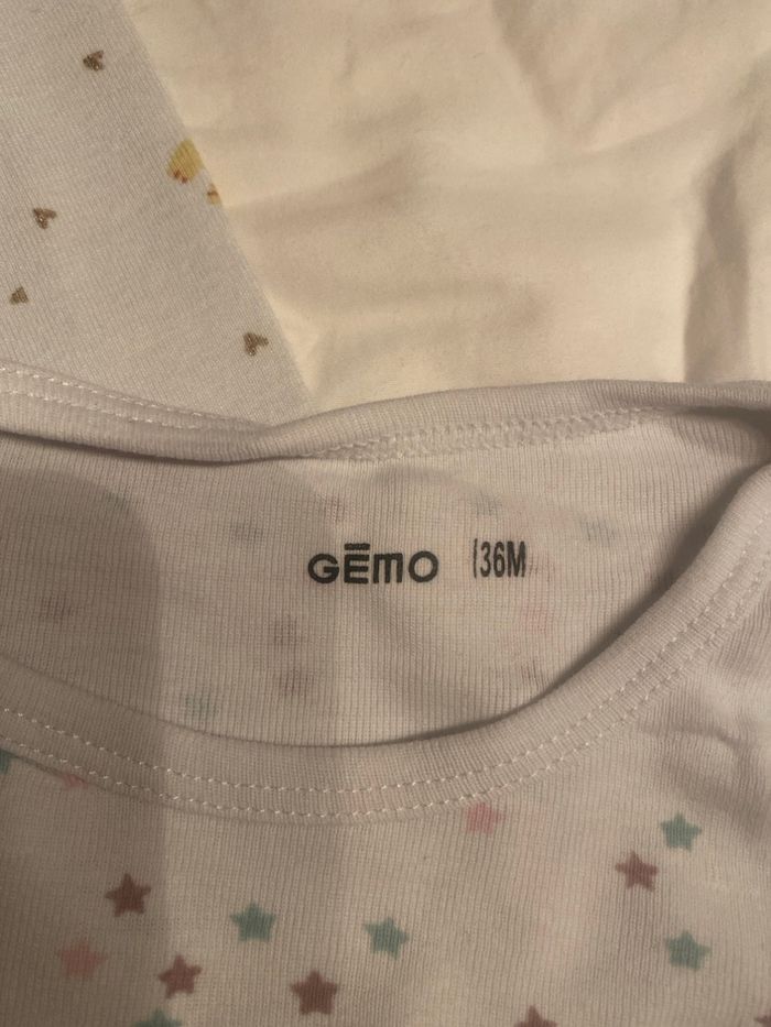 2 bodys manches longues - photo numéro 2