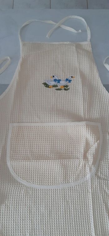 Tablier oies 100% coton