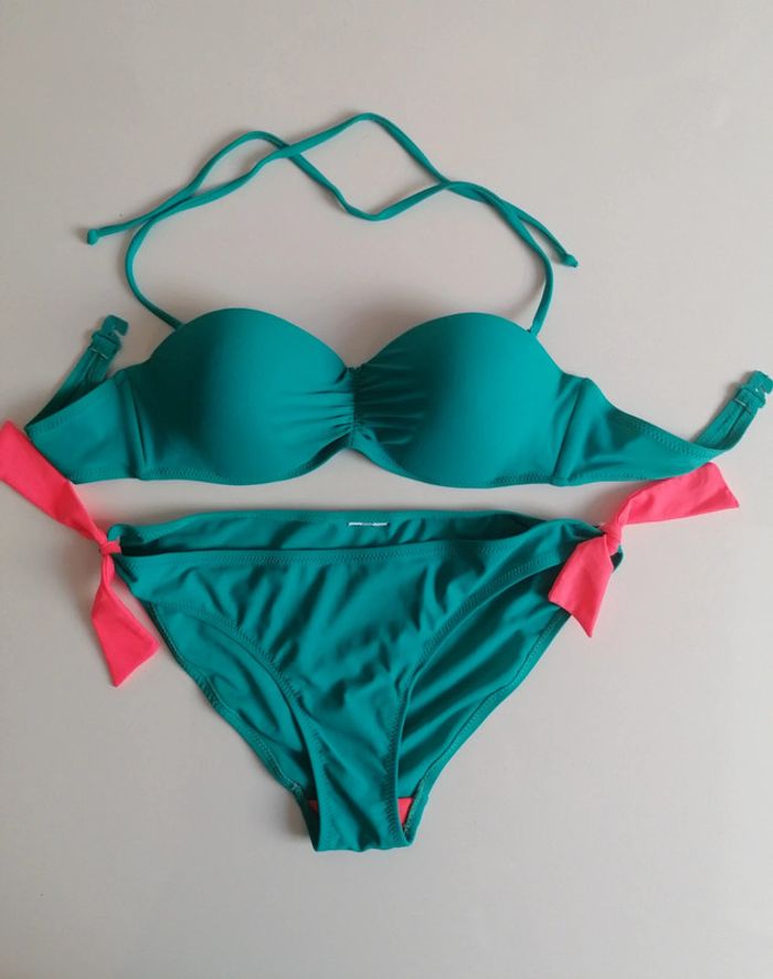 Maillot de bain 2 pièces taille 38 Monoprix