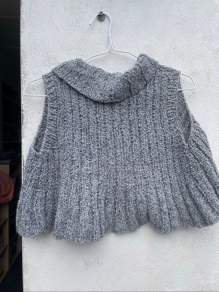 Gilet gris - photo numéro 2