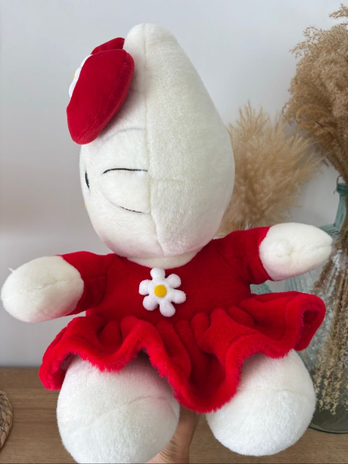 Grande peluche hello kitty vintage 35 cm - photo numéro 10