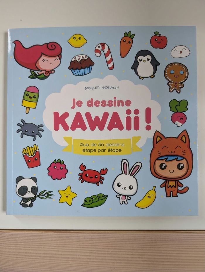 Livre d'apprentissage du dessin kawaii