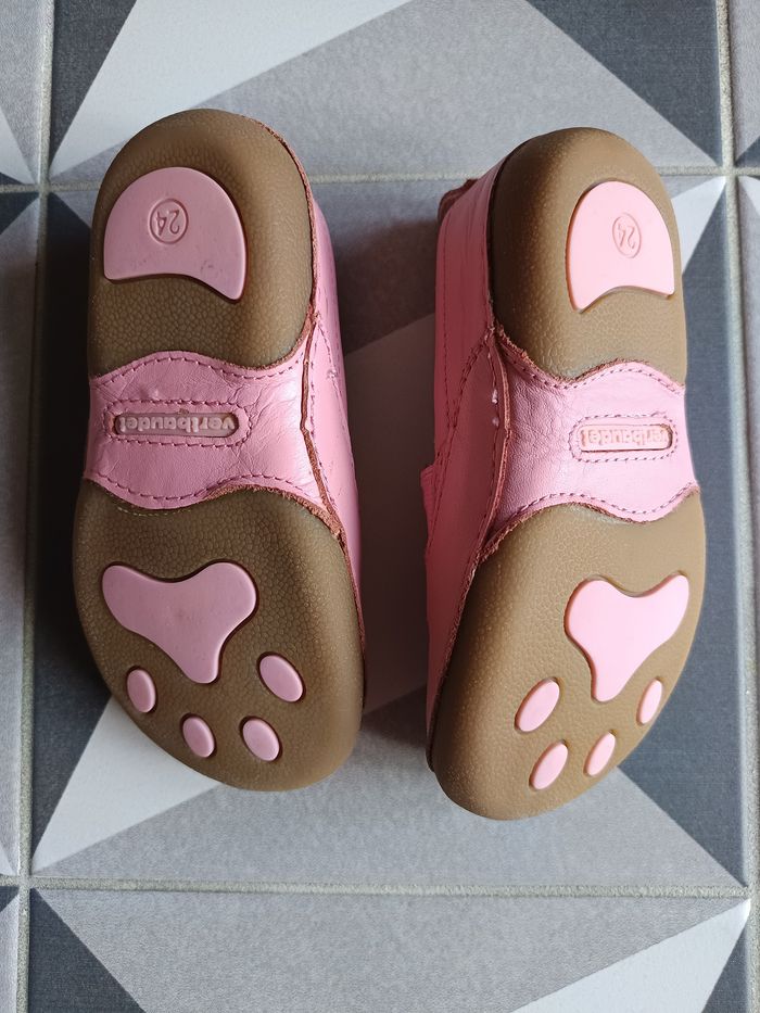 Chaussons cuir fourrés Vertbaudet 24 - photo numéro 2