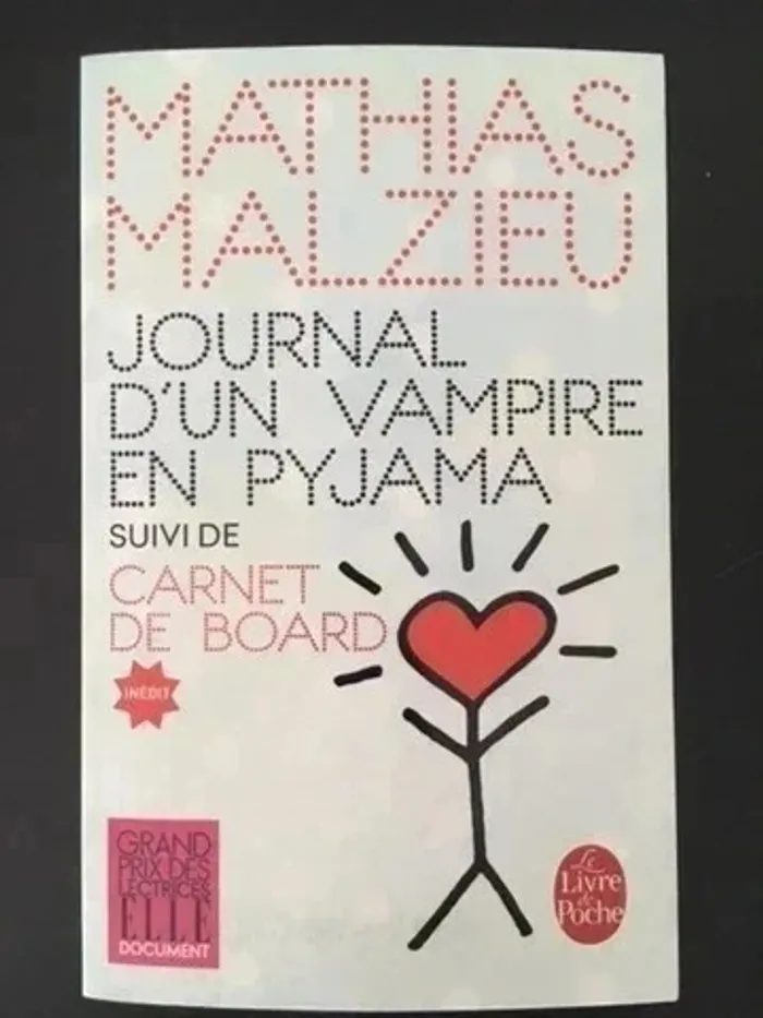 📘 Journal d’un vampire en pyjama – Mathias Malzieu