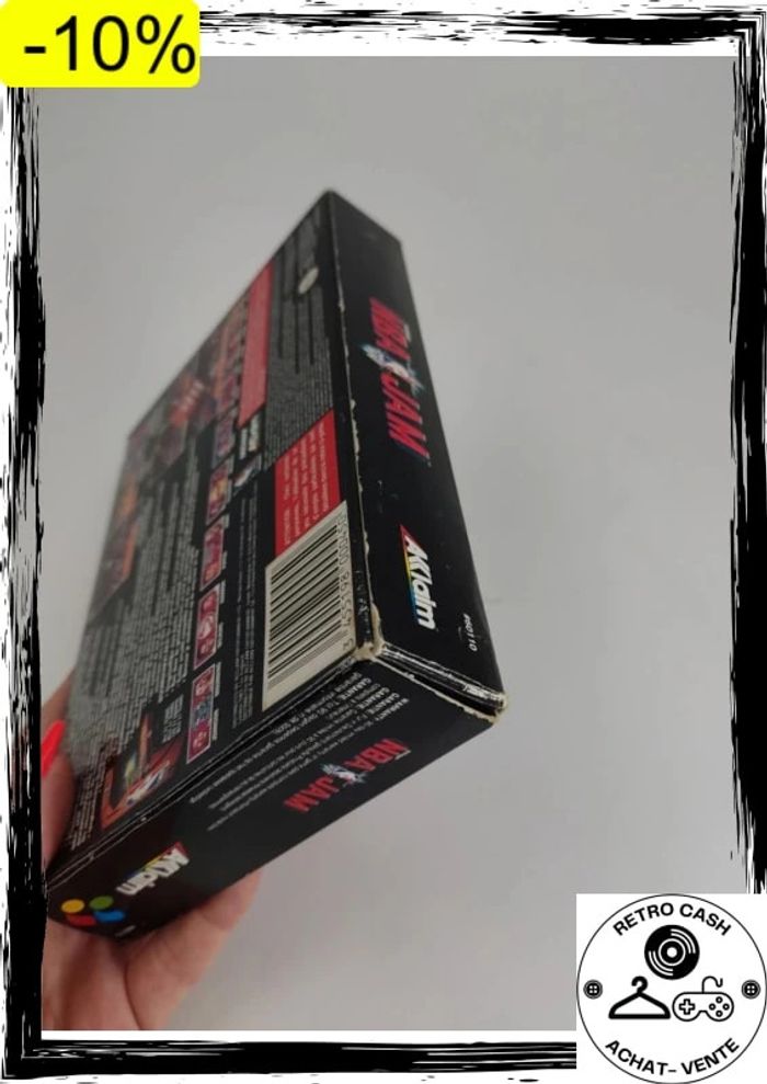 NBA Jam PAL Super Nintendo fah complet snes - photo numéro 14