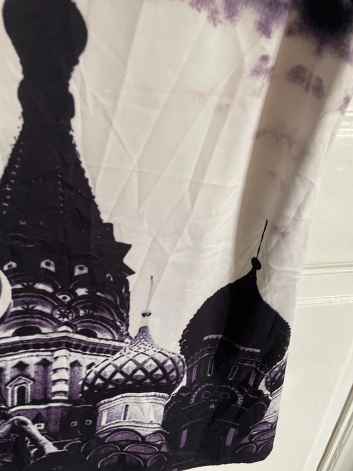 Robe tunique noir et blanc tu - photo numéro 5