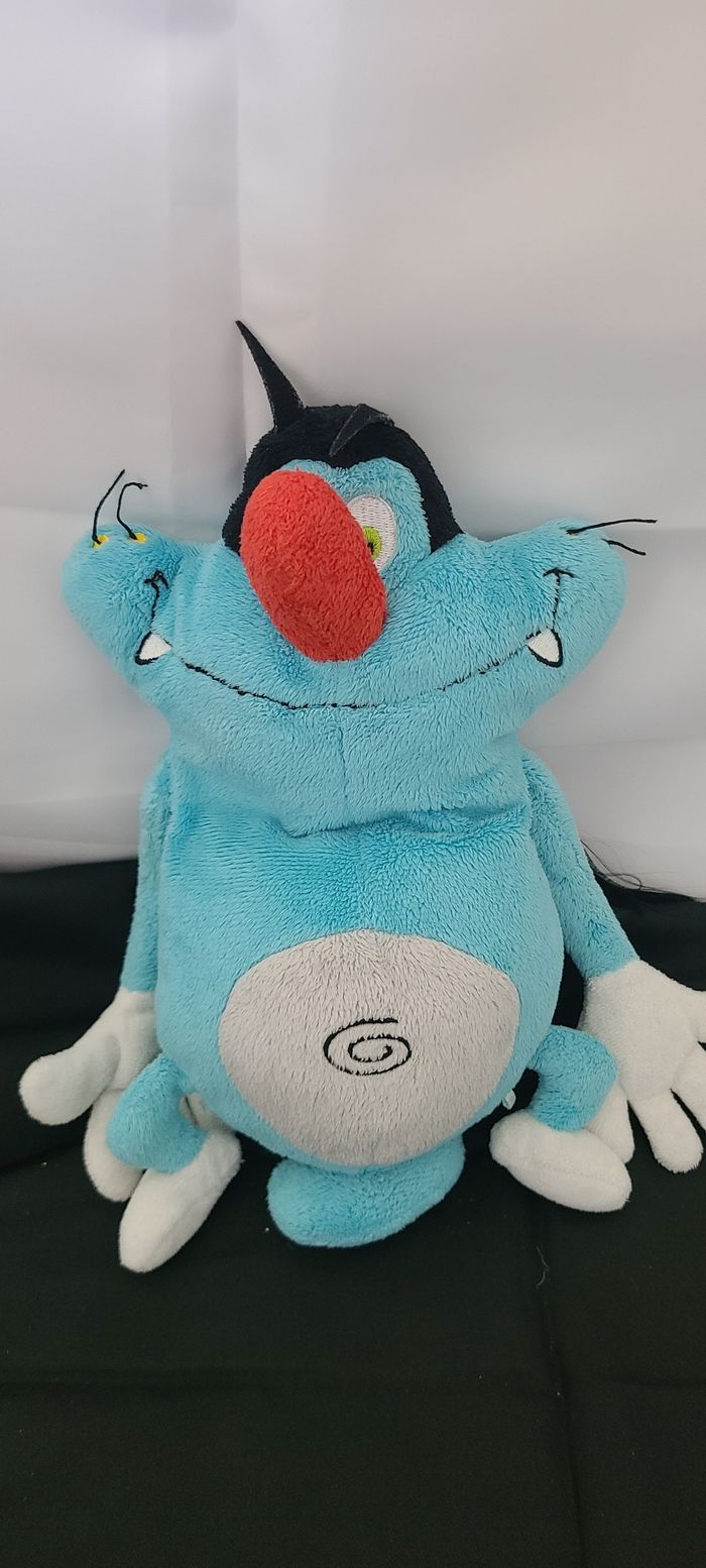 Peluche chat LANSAY Oggy et les cafards - photo numéro 2