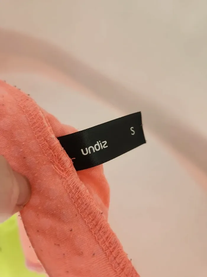 Short de pyjama Undiz corail avec dentelle taille S - photo numéro 8