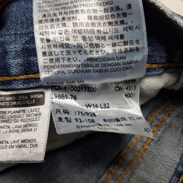 Jean Levi's 514 W36 L32 Bleu - photo numéro 9