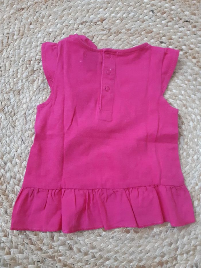 Haut rose Kiabi 3 mois - photo numéro 4