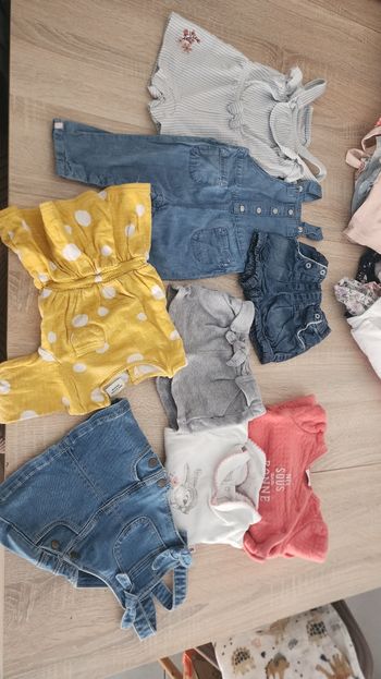 Lot été fille 6 mois 