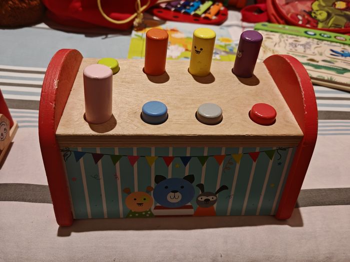 2 Jeux de boules à martelé en bois - photo numéro 9