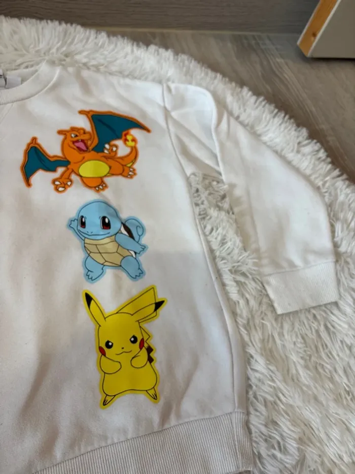 Pull Pokémon taille 8 ans - photo numéro 4