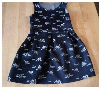 Robe d'hiver réversible 4 ans