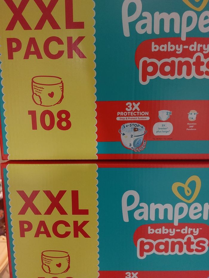 Couches pampers pant  taille 4. - photo numéro 3