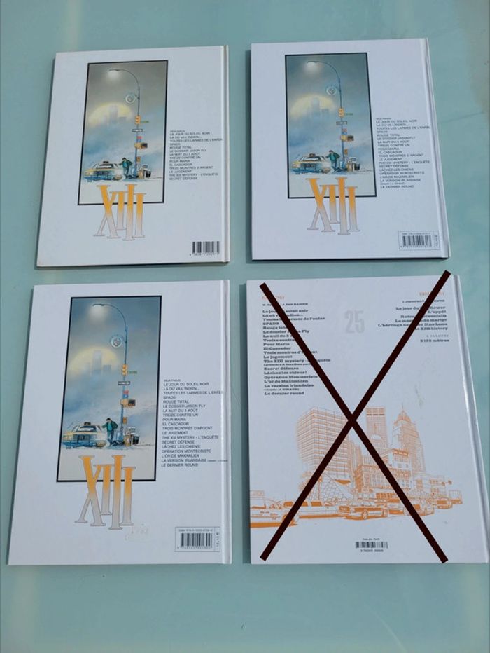 3 BD XIII : tomes 14, 18 et 19 en EO cotées (41) - photo numéro 3