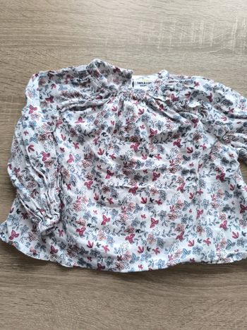 Blouse haut fleuri 6 mois tape à l'oeil